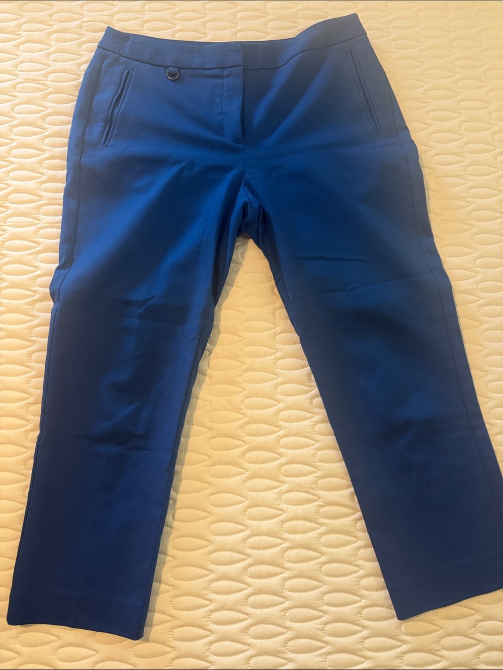 Adrianna Papell Deep Blue Tailored Trousers size 6